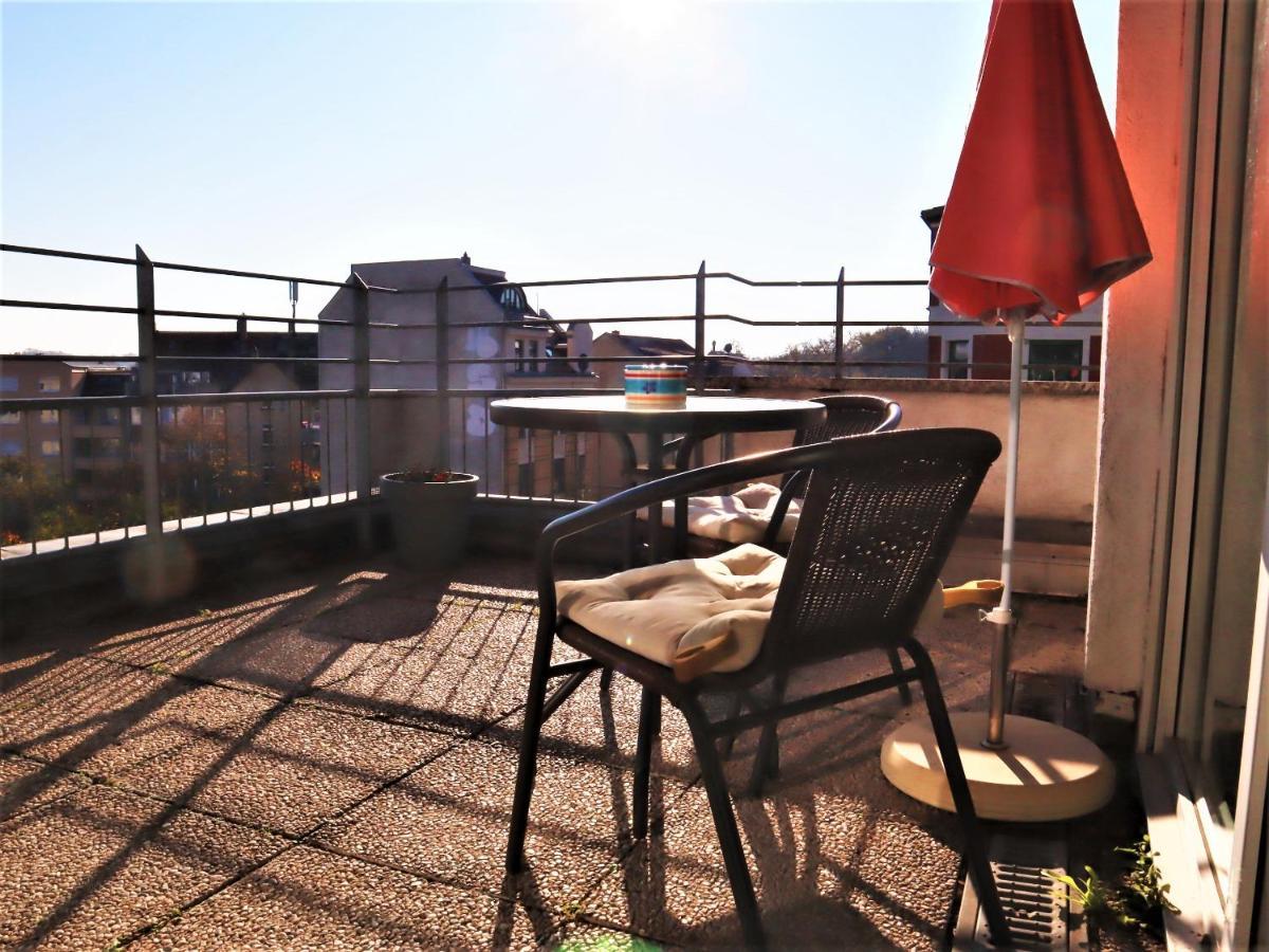 Exklusive Wohnung Mit Dachterrasse In Schleussig Leipzig Bagian luar foto
