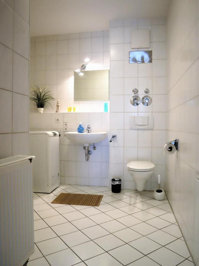 Exklusive Wohnung Mit Dachterrasse In Schleussig Leipzig Bagian luar foto