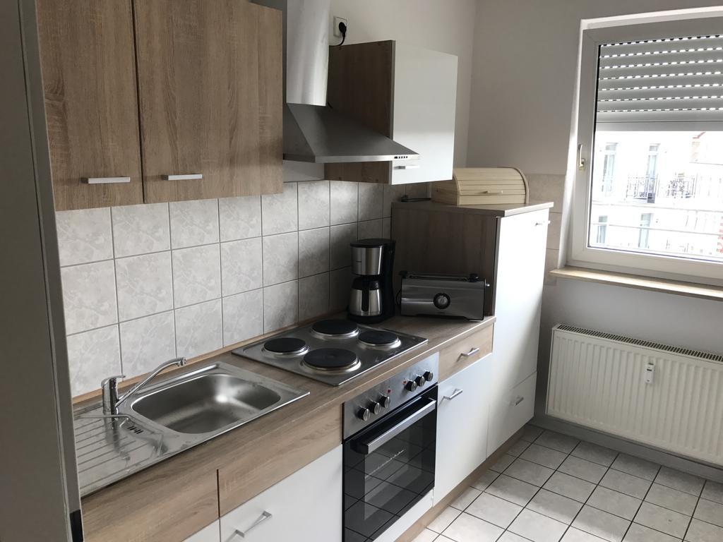 Exklusive Wohnung Mit Dachterrasse In Schleussig Leipzig Bagian luar foto